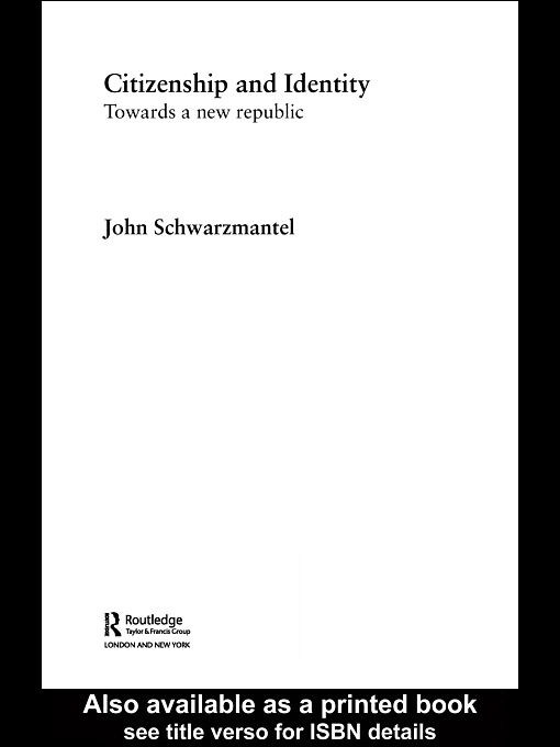 Cover image for Citizenship and Identity